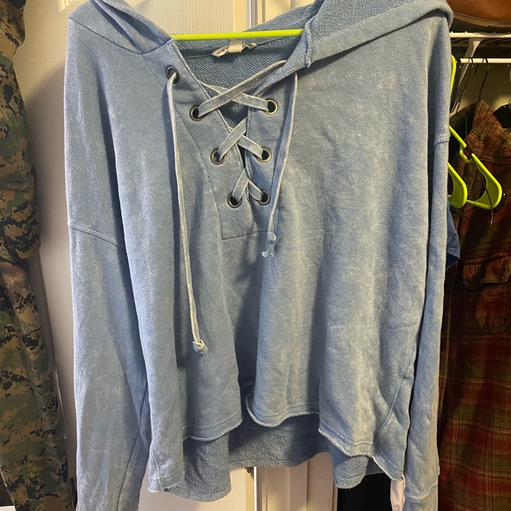 American Eagle crop sweatshirt size xl